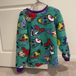 Disney Donald Duck Sherpa Fleece XS